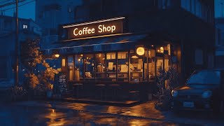 Nostalgic Lofi Hip Hop Beats 🎧 1980s & 90s Late Night Coffee In Coffee Shop 🍵 Lofi Rain Playlist