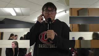 Ram Pride Parade for a Swimmer Send Off to States