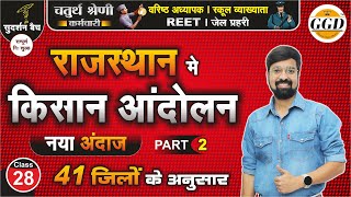 सुदर्शन बैच | राजस्थान में किसान आंदोलन पार्ट 2 | बेगू | बूंदी | डाबी | बरड़ | शेखावाटी किसान आंदोलन