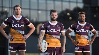 Introducing the new Brisbane Broncos 2023 Home Jersey