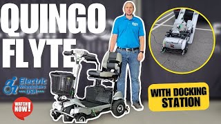 Quingo Flyte Mobility Scooter With MK2 Docking Station [2024]