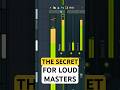 The SECRET the pros use for LOUD & CLEAN masters