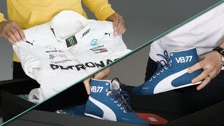 Unboxing Lewis \u0026 Valtteri's 2018 F1 Race Gear