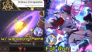 Ordinary Protocol 8 Rappa Silent Hunter with Wandering Meme Full Run | Divergent Universe