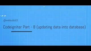 PHP Codeigniter Tutorial in Hindi #8 Updating data into database #update #data #into #database