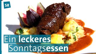 Rinderroulade auf Spitzkohl-Kartoffelstampf - Cliff Hämmerle kocht \