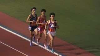 20130907 日本インカレ男子5000m決勝 ダニエル日大13:46.19 大迫早大13:47.2 窪田駒大13:57.06