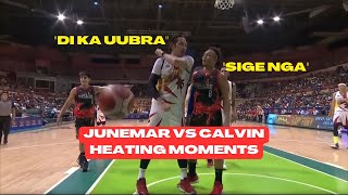 JUNE MAR VS CALVIN ABUEVA HEATING MOMENTS