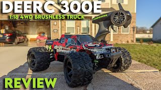 DEERC 300E 1:18 Brushless 4WD RC Truck Review