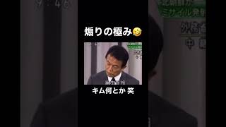 【煽りの天才】#shorts #麻生太郎 #馬渕睦夫