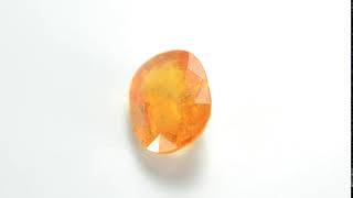 Mintra101 บุษราคัม (Yellow Sapphire) 5.56 กะรัต อัญมณีประจำเดือนพฤศจิกายน พร้อมฟรีใบเซอร์ GLC LAB