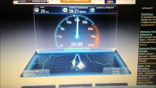 Test Yota and Megafon Moscow 4G LTE + video uploading on Youtube