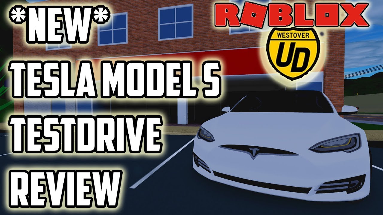 *NEW* TESLA MODEL S TESTDRIVE REVIEW! | Ultimate Driving (ROBLOX) - YouTube