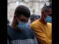 Palestinians perform Eid al Fitr prayer outside closed Al Aqsa Mosque