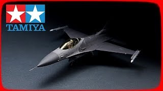 FULL VIDEO BUILD TAMIYA F-16C Fighting Falcon