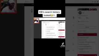 KSI Search History Leaked. #shorts #ksi #searchhistory