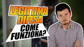 LEGITTIMA DIFESA, come funzionerà? Cosa puoi fare?