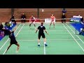 Scottish National Badminton Championships 2019 XD Semi-Final Highlights