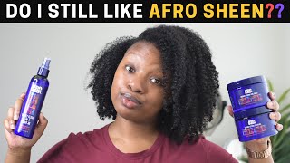 MY SECOND REVIEW OF AFRO SHEEN + TWIST OUT DEMO // DO I STILL LIKE THE PRODUCTS? WHAT ARE MY FAVS?