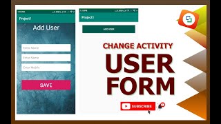 ANDROID STUDIO TUTORIAL | DESIGN USER FORM | CHANGE ACTIVITY | EDITTEXT , BUTTON , TEXTVIEW ANDROID