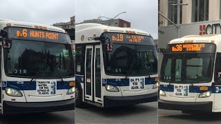 [RARE] MTA NYC Bus New Flyer XD60 Action #4714/4738 Bx36/Bx19/Bx6!