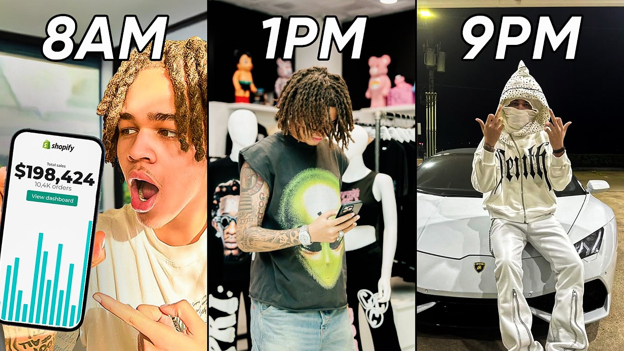 Unfiltered Day In The Life Of 18 Year Old Millionaire Youtube