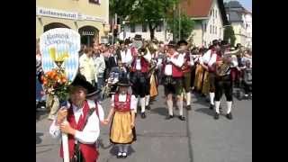 Maibaum Aufstellung in Sendling am 1.5.2009  (Archiv)