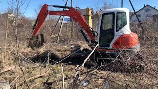 Kubota kx161-3a strong excavator