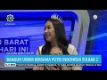 Sulawesi Barat Hari Ini (TVRI) Bersama Puteri Indonesia Sulawesi Barat 2 - Dita Ayu Wulandari