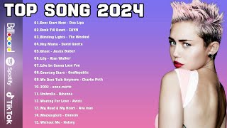 Top Songs 2024 -  Best Pop Music Playlist on Spotify 2024 , Taylor Swift, Justin Bieber, Ed Sheeran