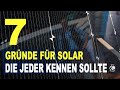 7 Gründe für eine Solaranlage! Photovoltaik für Elektroauto und Wärmepumpe! ISFH#4