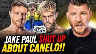 BISPING: 'SHUT UP, JAKE!' | Jake Paul CALLS OUT Canelo Alvarez?!