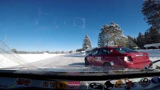 Ice Racing in Minden 2022 - PMSC AWD 2nd Driver Rubber to Ice - Race 1