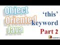 39 Java This Keyword Example |