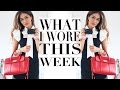 WHAT I WORE & DID THIS WEEK | Lydia Elise Millen