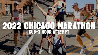 2022 CHICAGO MARATHON - Sub 3 HOUR Attempt!