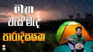 In a Rainy Paradise | මහ වැසි මැද පාරාදීසයක රැය | Haritha Gaweshaka #vlog #nature #travel #viduranga