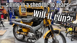 Reviving a 1969 Honda CT90 Trail | Will it Run After 10 Years?!