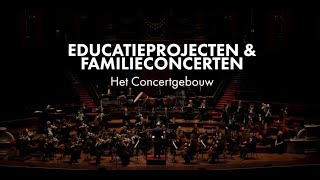 Educatie- en familieconcerten in Het Concertgebouw