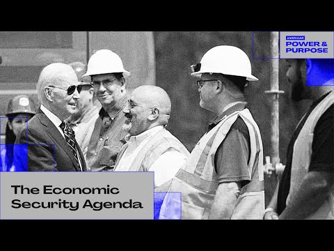 Which department is tasked with promoting economic security?