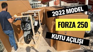 2022 Model Honda Forza 250 Kutu Açılışı - Detaylı Teslimat