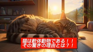 猫が軟体動物って本当？驚きの柔軟性の秘密とは？