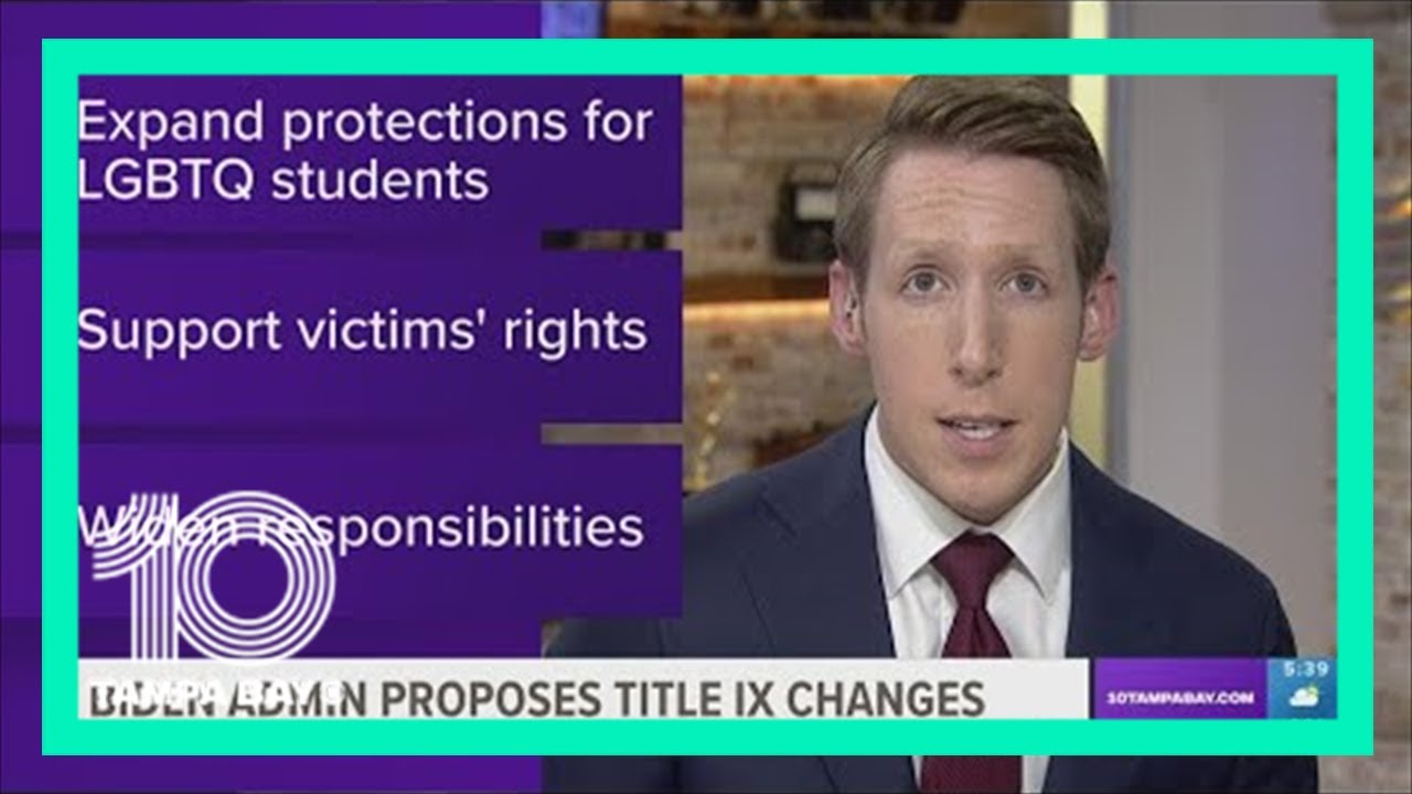 Biden Administration Moves To Expand Title IX Protections - YouTube