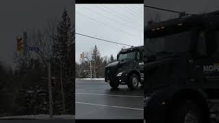 All BLACK Volvo Dump Truck Mopri Construction INC