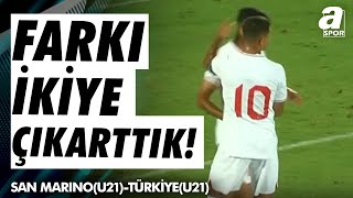 GOL Bartuğ Elmaz |  San Marino (U21) 0- 2 Türkiye (U21) | UEFA U21 Şampiyonası Elemeleri