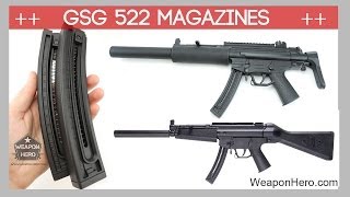 GSG 522 Magazine - 22 Round Magazine \u0026 10 Round Magazine