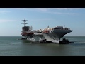 USS George Washington (CVN 73) Leaves Dry Dock