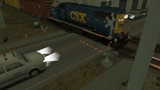 [HD/Trainz Simulator 12] TrainzWatching: CSX Y120 Works Family and Sons Downtown Spur Miami, FL