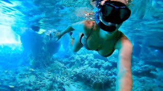 Bahamas Trip Day 2: Cave diving - Snorkeling Thunderball Grotto and exploring un
