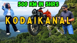 Extreme 500KM Bike Ride – Bangalore to Kodaikanal! Fog, Speed \u0026 Breathtaking Views!\